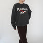90s “Reebok” Printed Sweater Made in USA