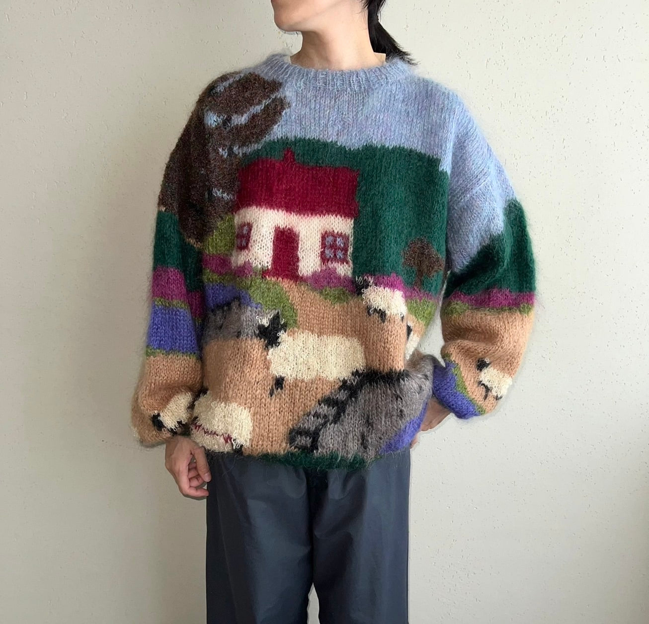 90s Design Mohair Knit