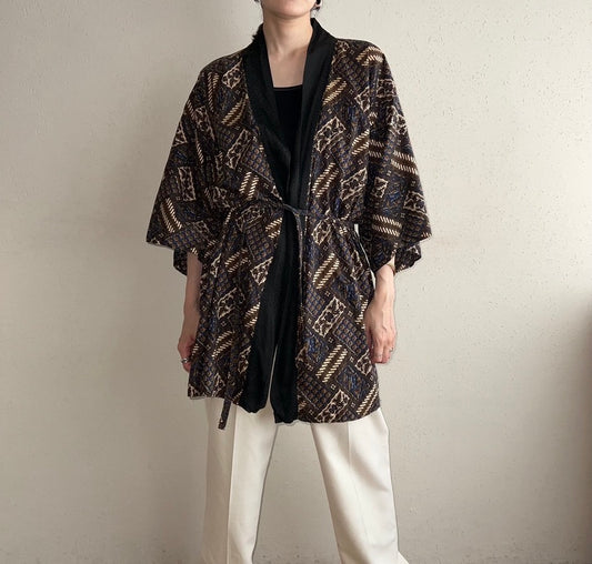 70s Printed Robe