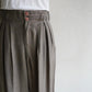 80s High Waisted Wide Pants Made in Italy