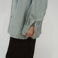 80s EURO Silk Pullover Shirt Jacket