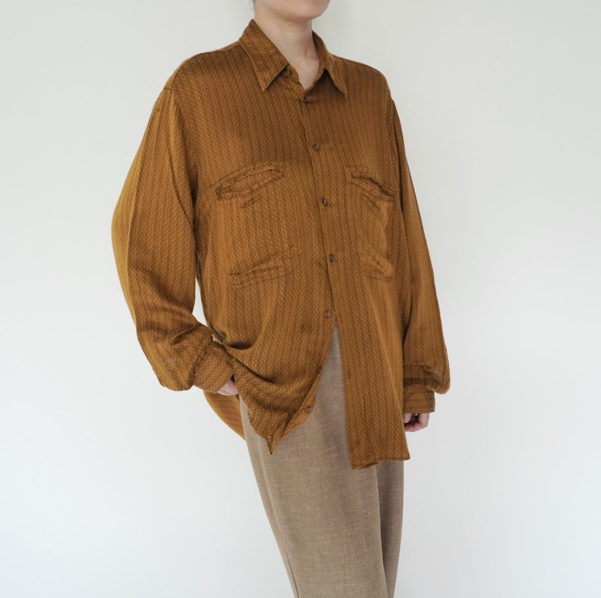 90s Pattern Shirt Made in Italy