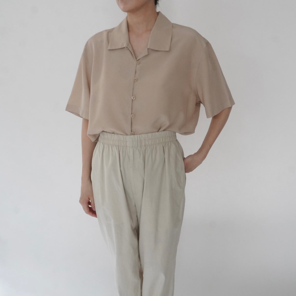 90s Button Design Shirt