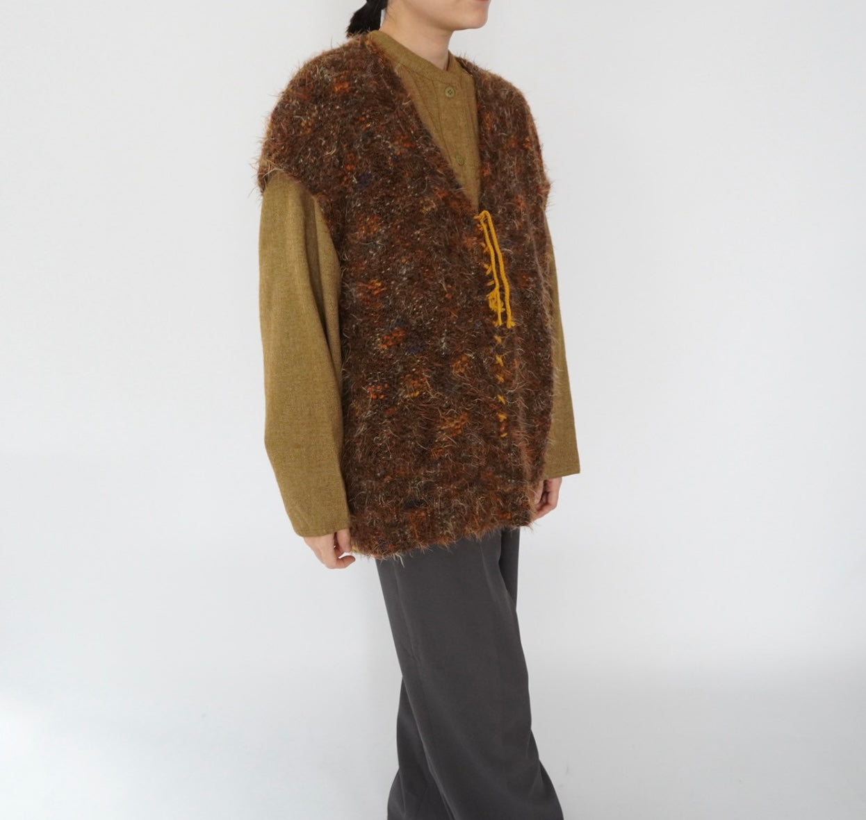 80s Design Mix Knit Vest