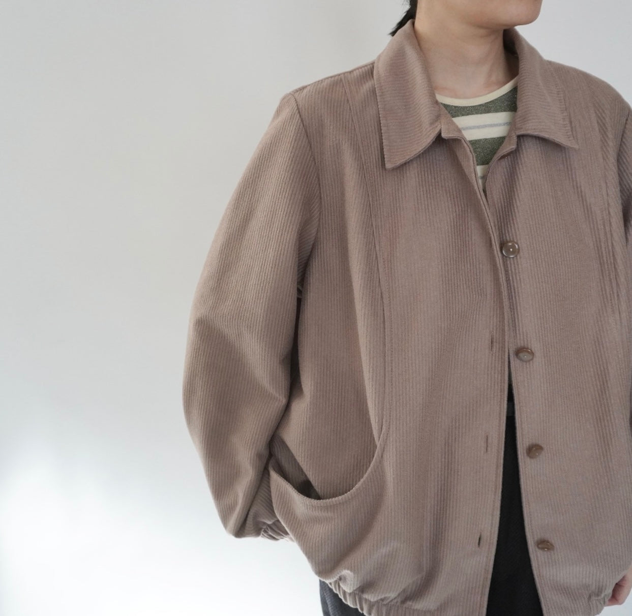 90s Light Shirt, Jacket Made in USA