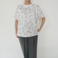 90s Printed T-shirt Made in France