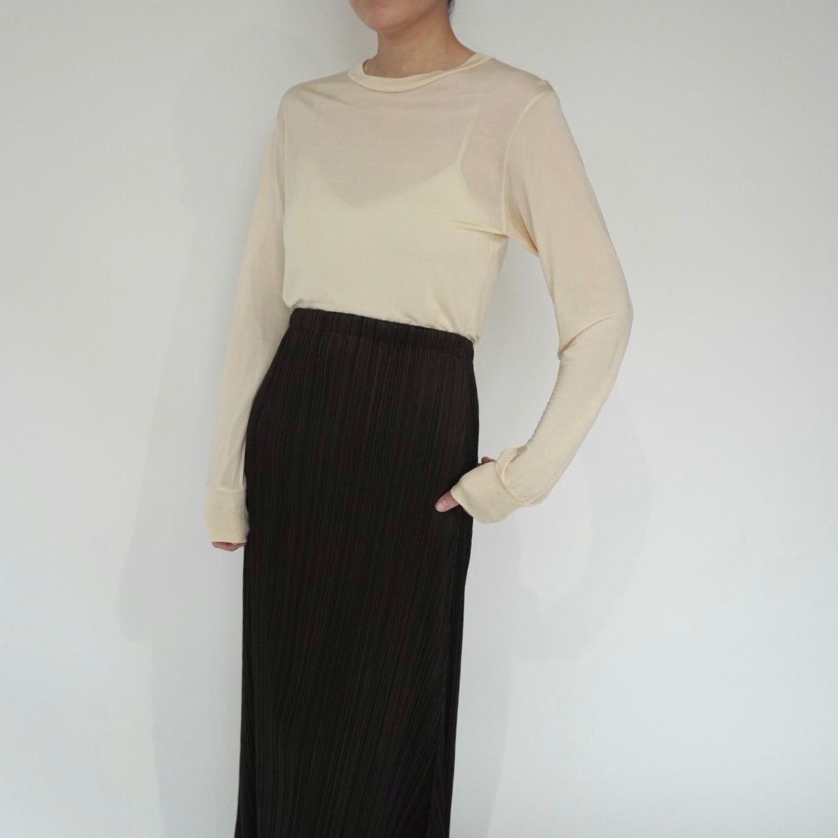 90s Sheer Silk Top
