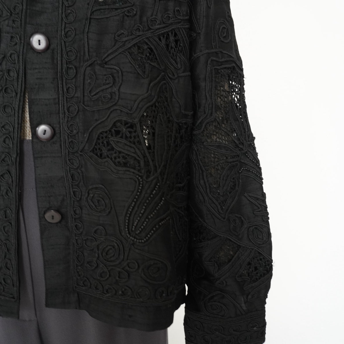 90s Silk Design Jacket