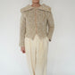 80s Double Zip Knit Made in Italy