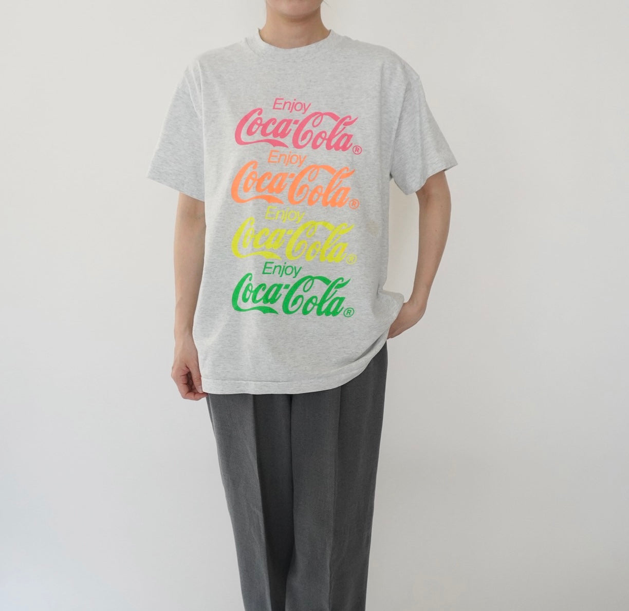 90s "Coca-Cola" Printed T-shirt Made in USA