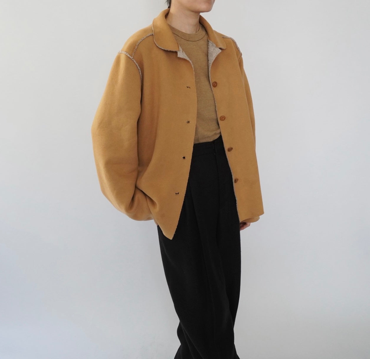 90s Faux Shearling Jacket