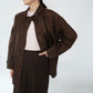 90s Brown Nylon Jacket