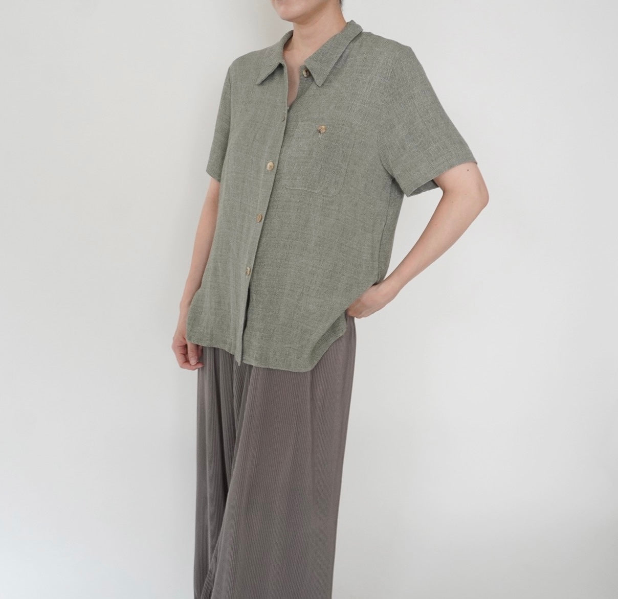 90s Rayon Shirt Made in USA