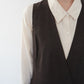 80s Sleeveless Wrap Dress