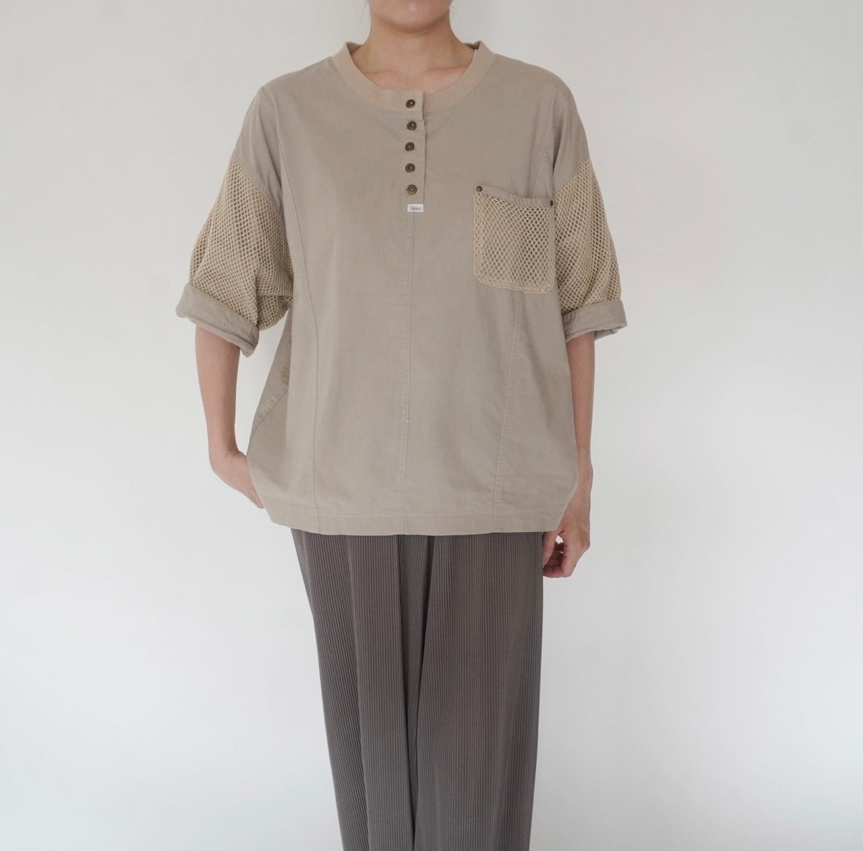 90s Mesh Design Top