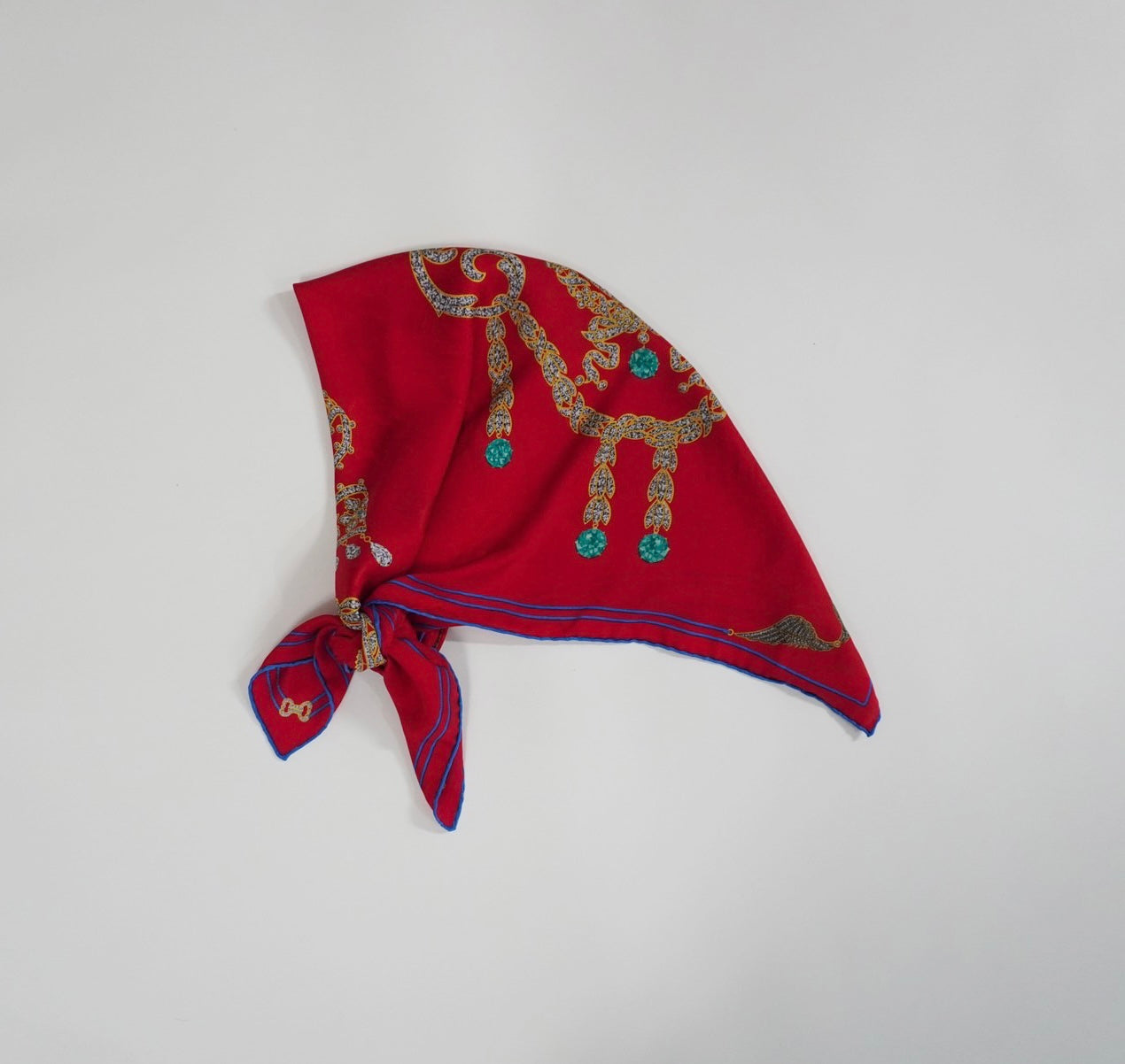"Cartier" Silk Scarf Made in Italy