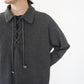 90s Lace Up Top Made in USA