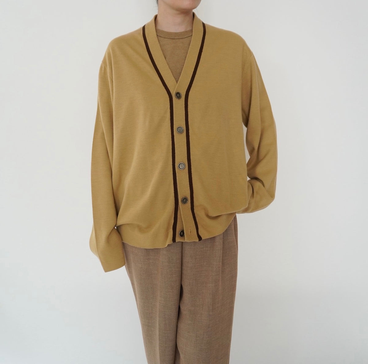 70s "TOWNCRAFT" Cardigan