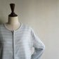 90s Striped Zip Top
