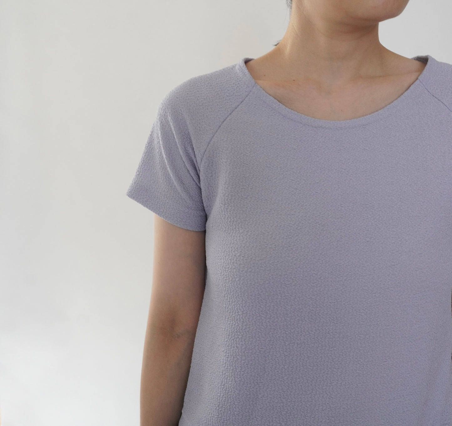 90s Light Purple Top Made in USA