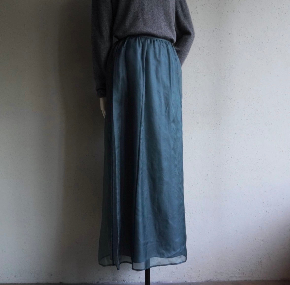 90s Sheer Maxi Skirt