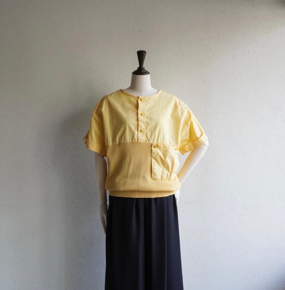 90s Design Cotton Top Made in Italy