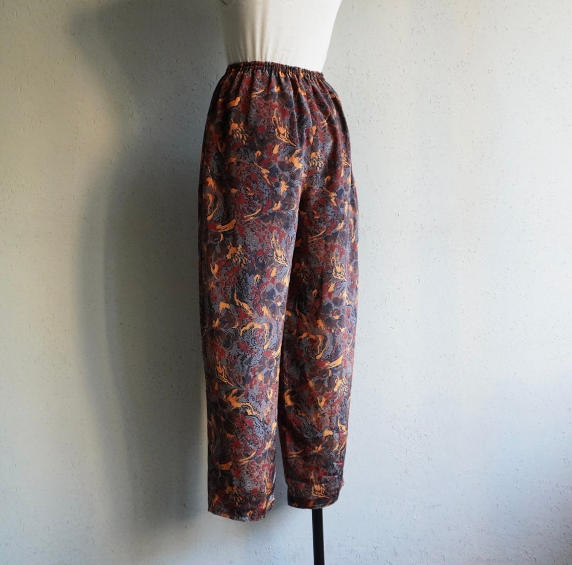 80s Printed Pants