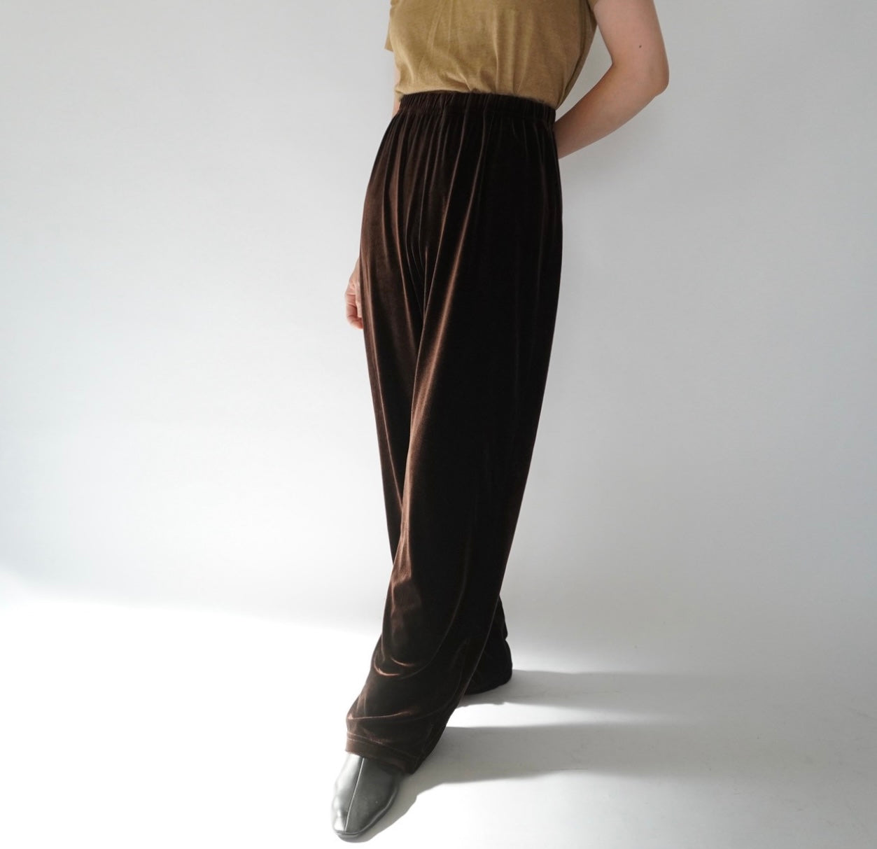 90s Velour Pants Made in USA