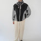 90s  Two Tone Design Light Jacket