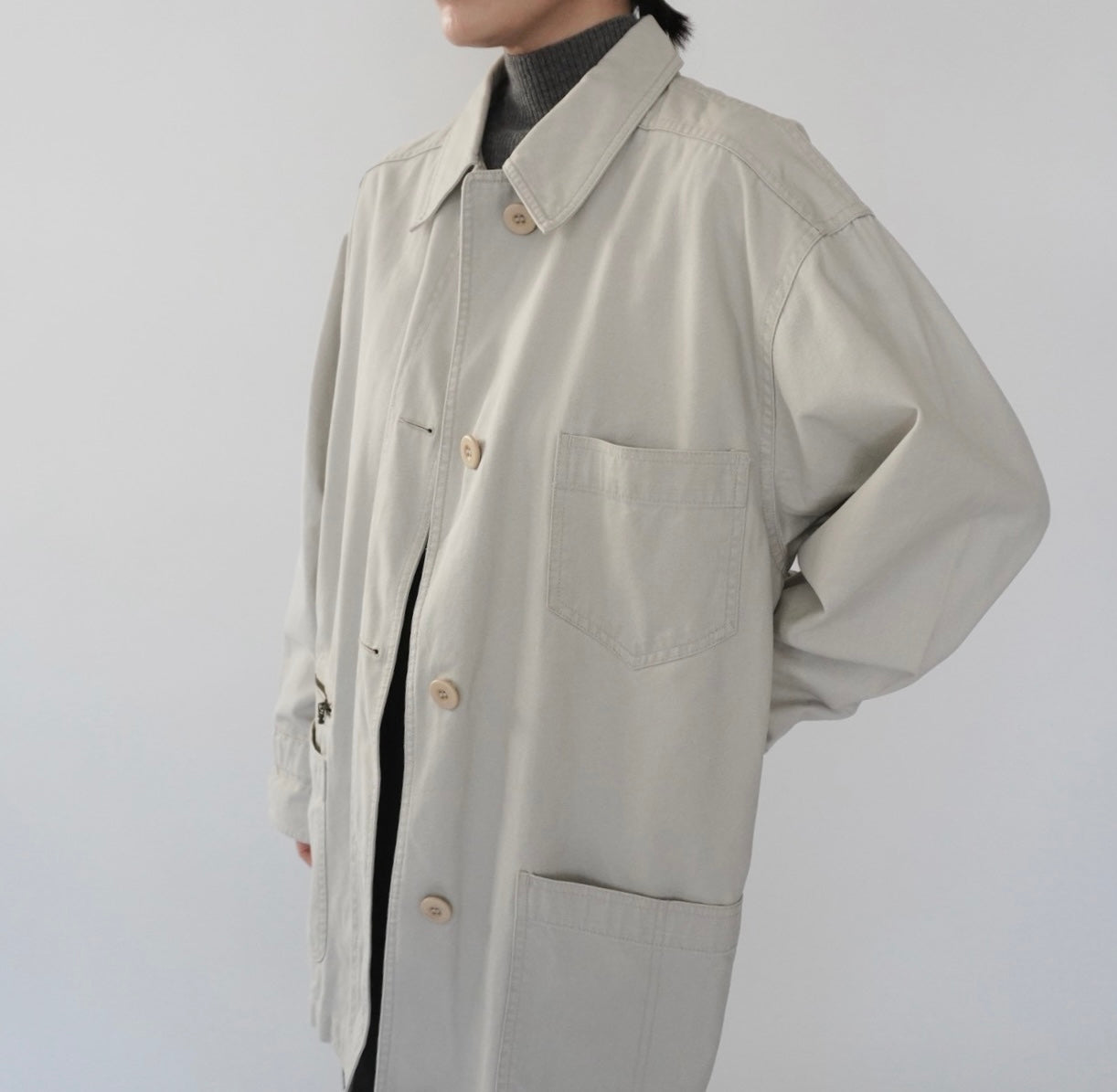 90s "EDDIE BAUER" Cotton Jacket