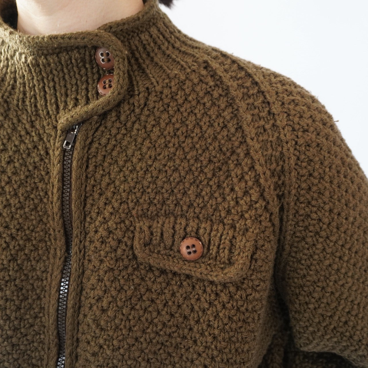 80s EURO Knit Jacket,Cardigan