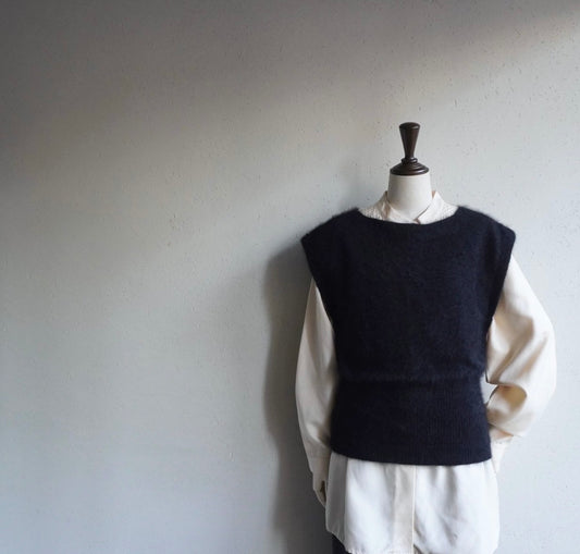 90s Angora Knit Vest