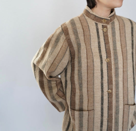 90s "Rodier Paris" Wool Jacket Made in France