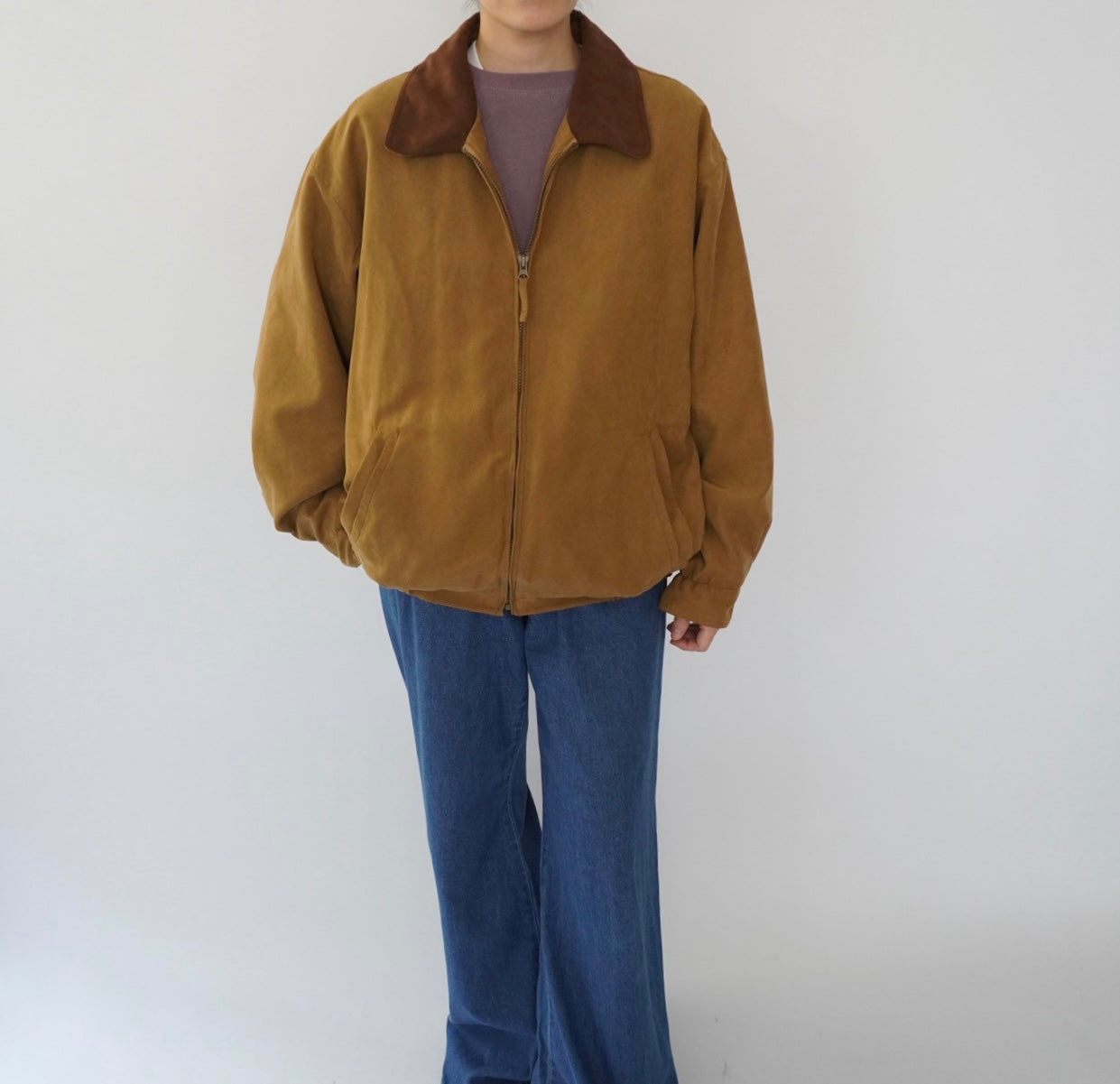 90s Light Brown Jacket