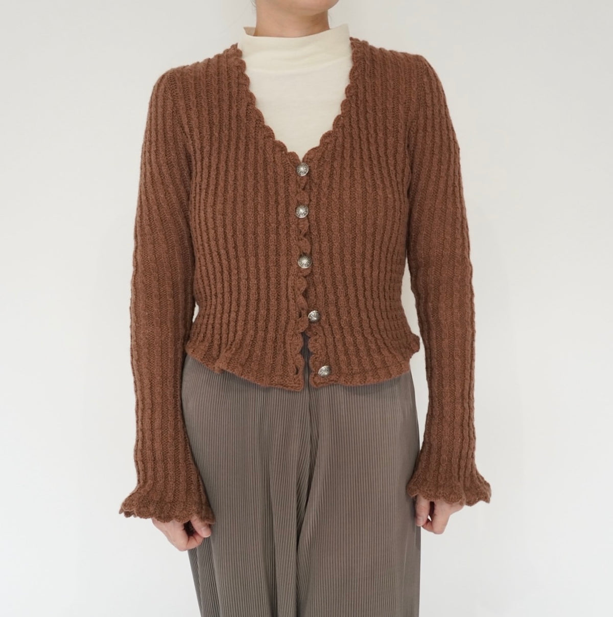 90s Design Knit Cardigan