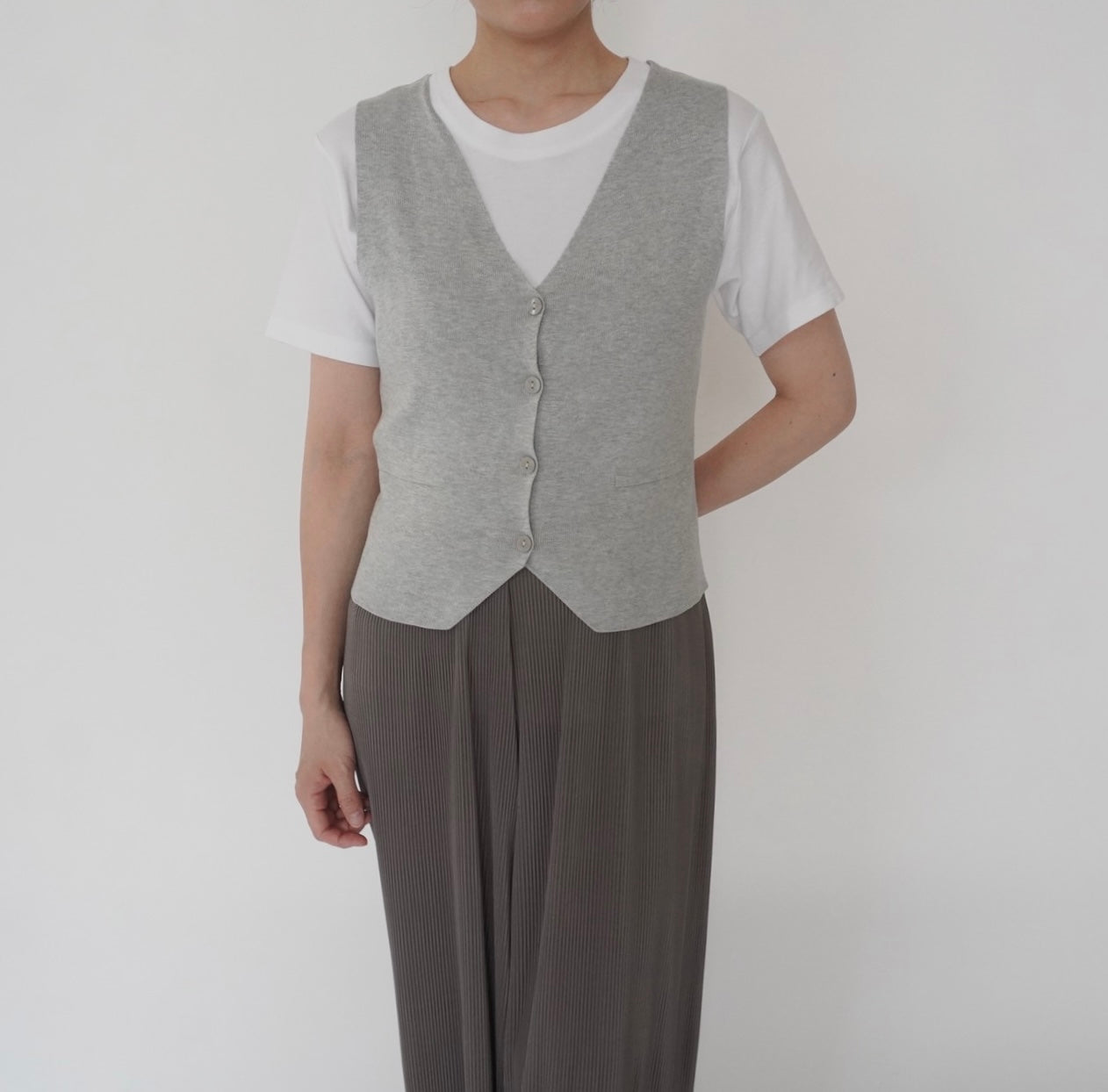 Gray Vest