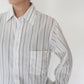 90s Striped Shirt Made in USA