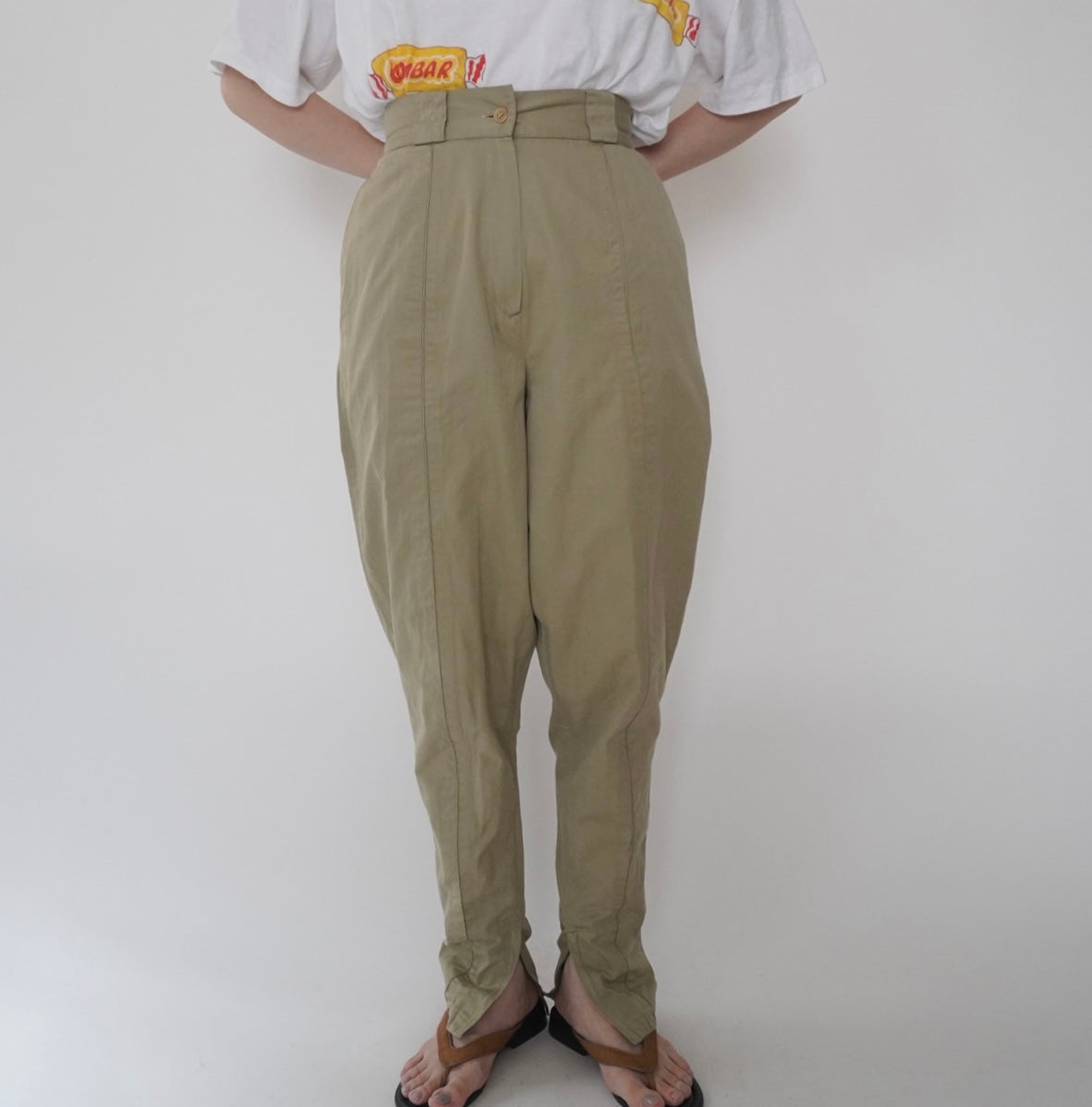 80s "Gianni Versace" Design Pants Made in Italy