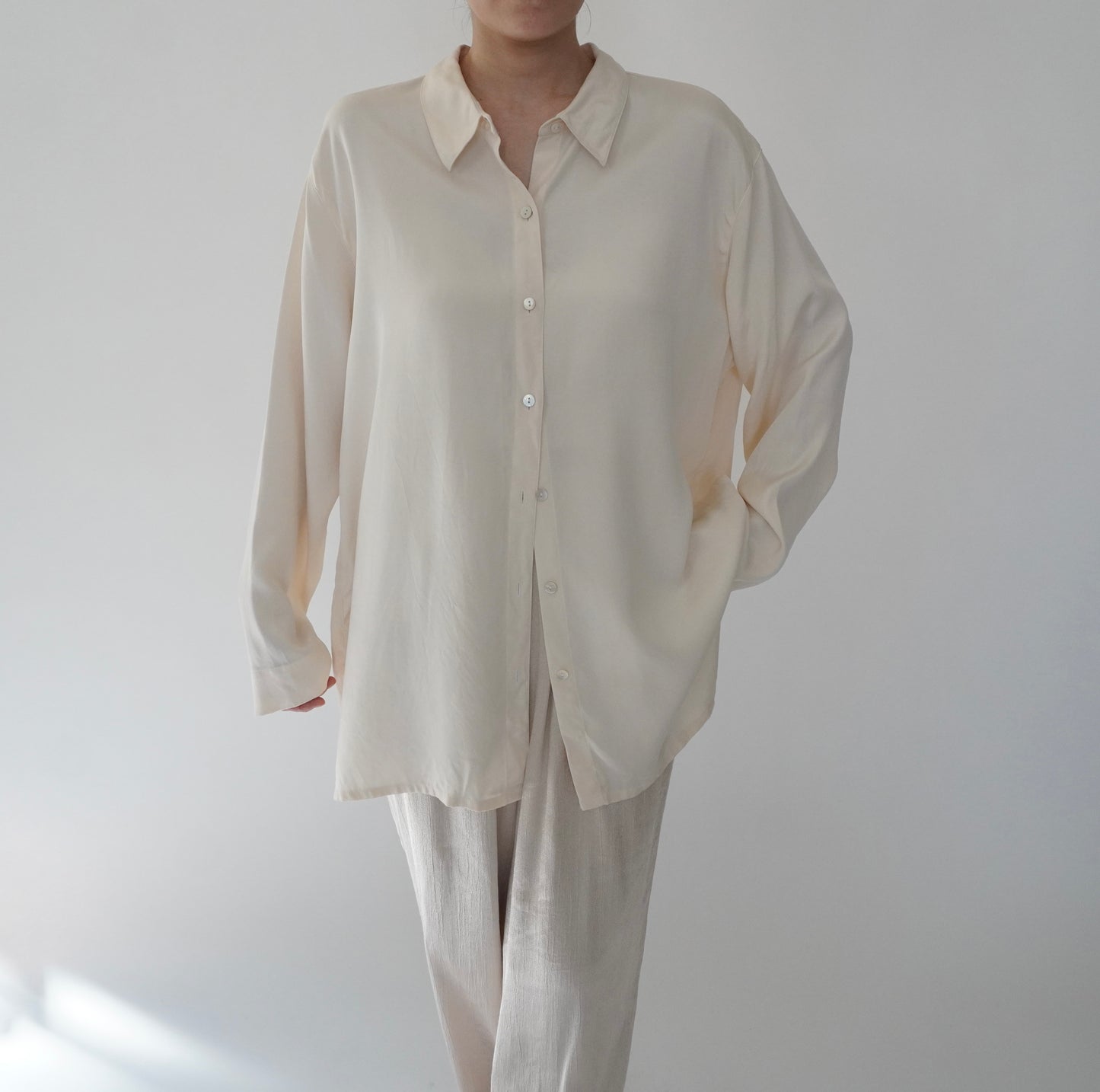 90s Silk Shirt