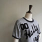 80s Flock Print T-shirt Made in USA
