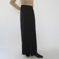 90s Gray Maxi Skirt