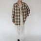 90s Plaid Shirt Jacket