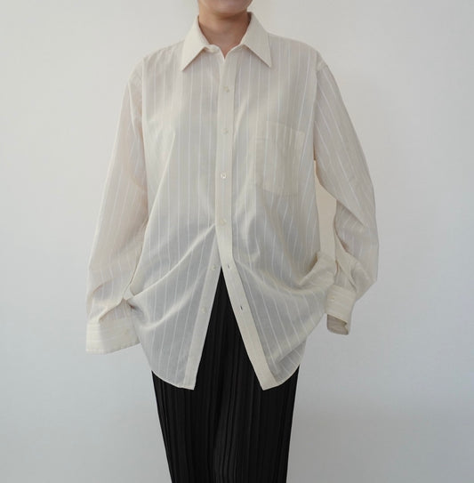 90s "Arrow" Striped Shirt Made in USA