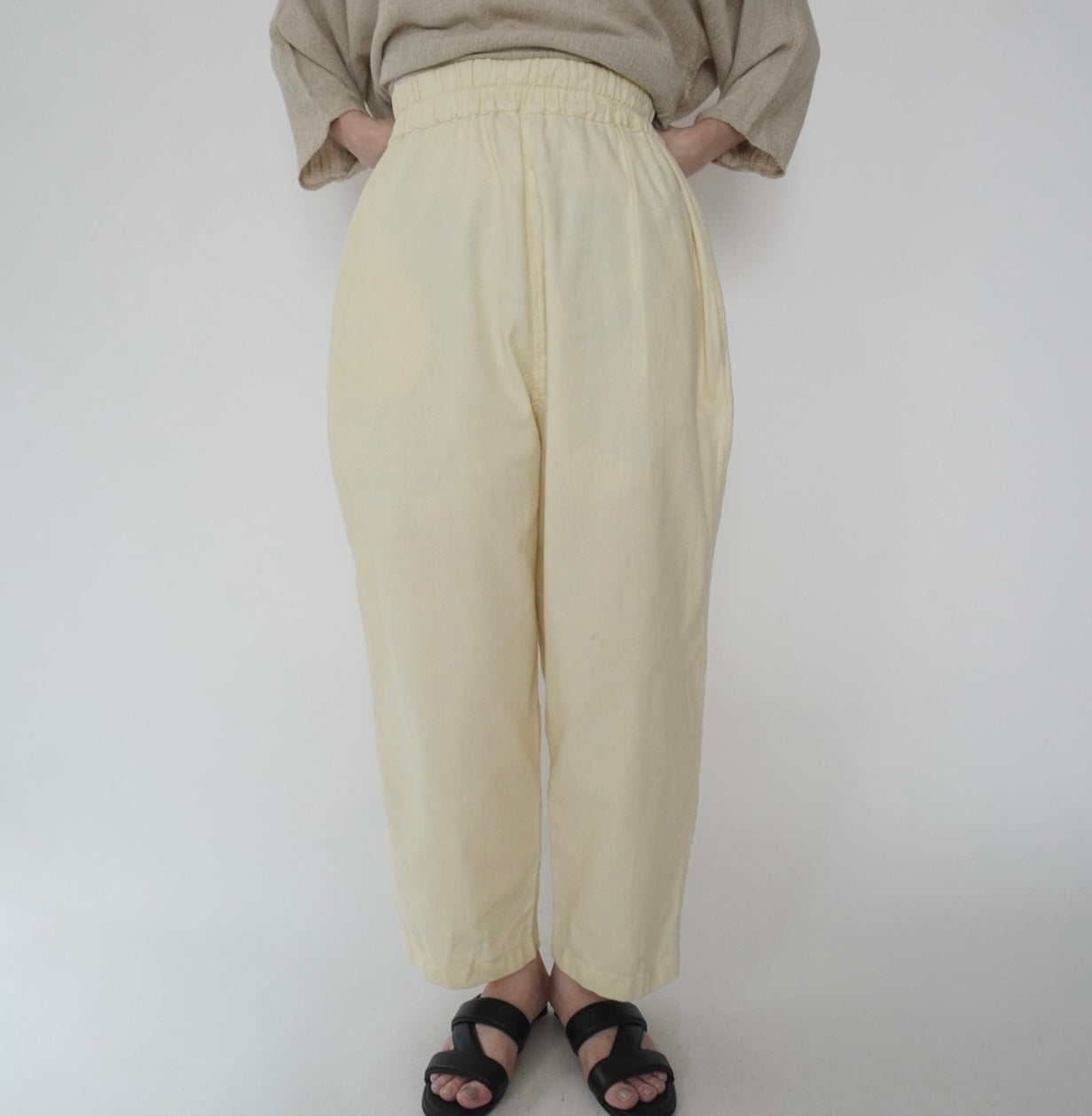 80s EURO Design Cotton Pants