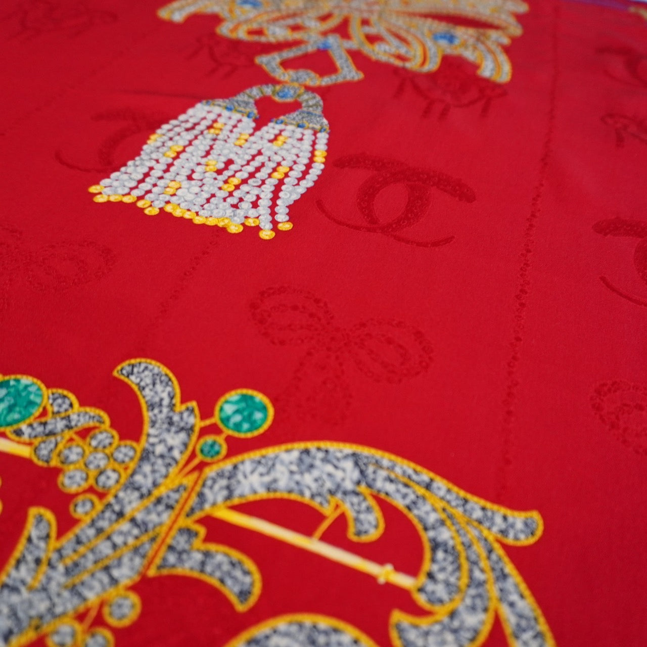 "Cartier" Silk Scarf Made in Italy