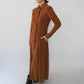 90s "FENDI" Faux Suede Dress Made in Italy
