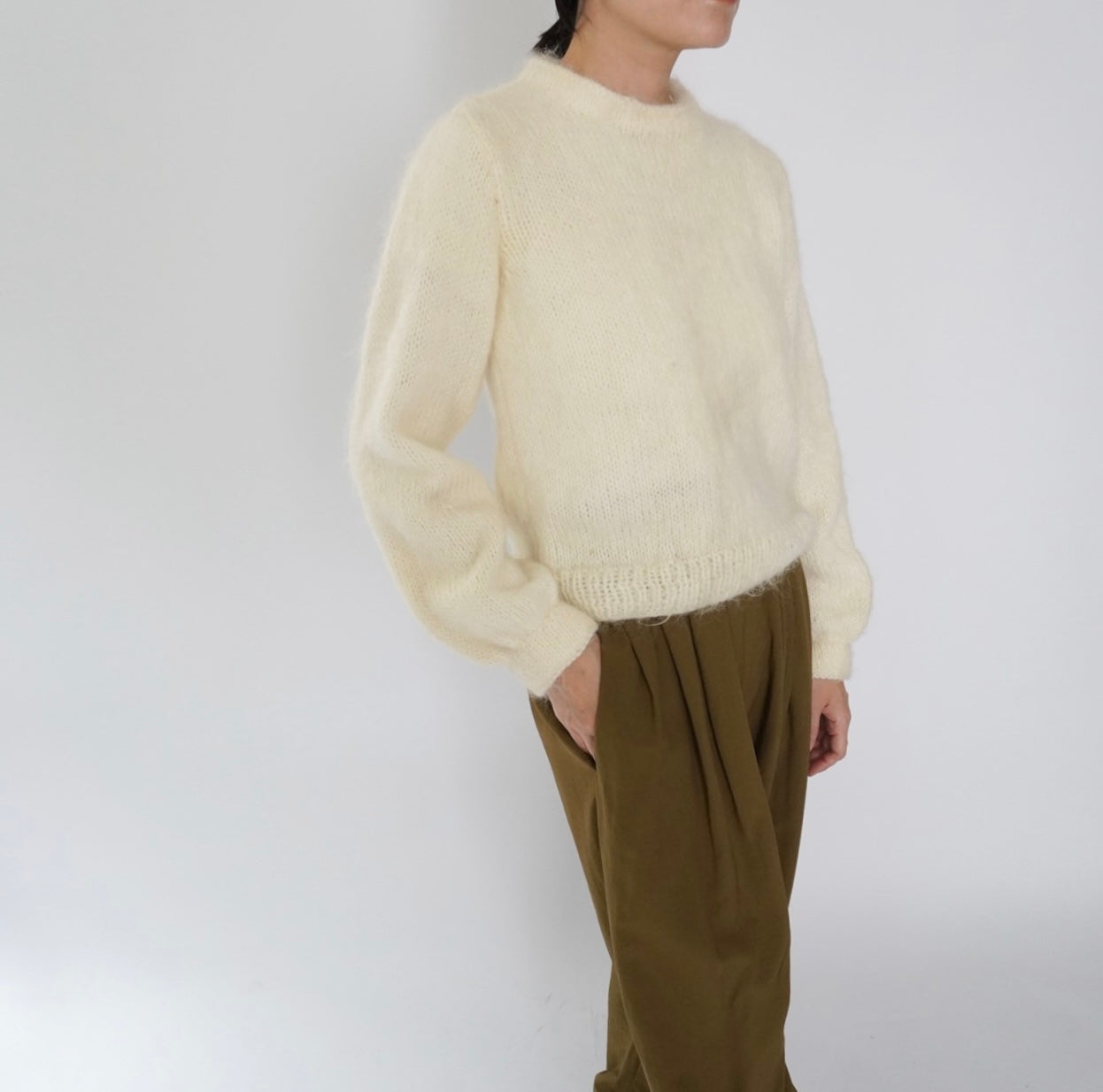 80s Ivory Knit