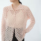 90s Crochet Shirt