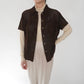 90s Suede Leather Shirt