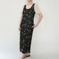 90s Floral Print Sheer Dress Made in Italy